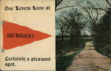 1913 One Lovers Lane at East Nassau,NY Rensselaer County New York TB Postcard picture