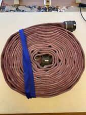 VINTAGE RARE “RED HEAD” RETIRED SEATTLE FIRE DEPT FIREHOSE. picture
