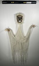 Vintage Rare Gemmy Flying Ghost Spirit Halloween USED Animatronic Tested - READ picture