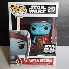 Funko Pop Star Wars Aayla Secura Smuggler's Bounty EXCLUSIVE #217 -  picture