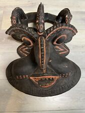 Vintage Huge African Hand carved Wooden Tribal Mask, 26