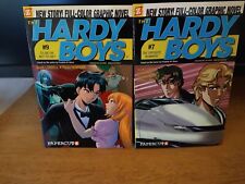 Hardy Boys Vol 7 and Vol 9 Graphic Novel Papercut Undercover Brothers picture