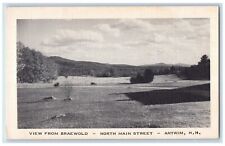c1960's View from Braeworld North Main Street Antrim New Hampshire NH Postcard picture