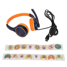 Headphone USB Computer Over Ear Headset for Travel Outdoor Airplane 1.8m/5.9ft picture