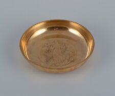 Early Just Andersen Art Deco bronze bowl with motif of woman. Approx. 1930. picture