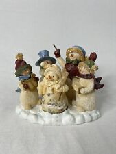 Resin Snow People Christmas Holiday Family Choir Winter Attire - 1 Ornament picture
