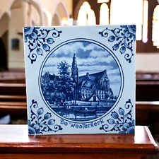 VTG Westraven Anno 1661 Holland Ceramic De Westerkerk Church in Amsterdam Tile picture