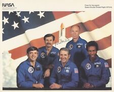RICHARD TRULY Autographed Signed Space Shuttle STS-8 NASA Color Photograph picture