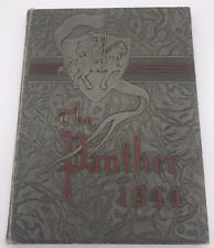 VINTAGE 1944 THE PANTHER YEARBOOK PLANT HIGH SCHOOL FLORIDA picture