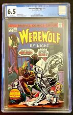 Werewolf by Night #32 CGC 6.5 White Pages - Origin & 1st appearance Moon Knight picture