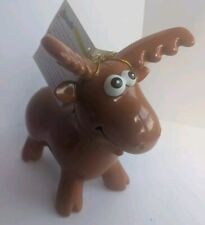 AniMails Make Mail Fun Brown Moose Send In The Mail Postal Toy Unique Item 2011 picture