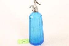 Cascade Bottling New Orleans Seltzer Bottle Beautiful Blue Rare Color picture