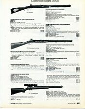 1994 Print Ad of Thompson Center TC Hawken, Pennsylvania, Thunder Hawk Rifle picture