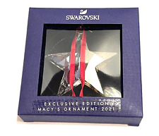 SWAROVSKI 2021 HOLIDAY MACY'S EXCLUSIVE ANNUAL STAR ORNAMENT 5628419 picture