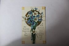1926 Embossed Paper Easter Post Card Cancelled Stamp picture