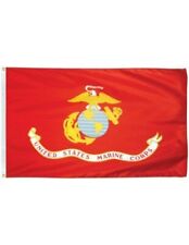 US Marine Corps 4' x 6' Nylon Flag picture