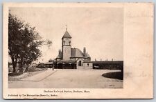 Postcard Dedham Railroad Station, Dedham, Mass 1905 S102 picture