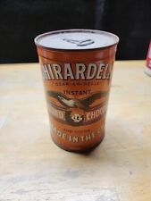 Vintage Ghirardelli Ground Chocolate Cocoa Tin 1/2Lb Size picture