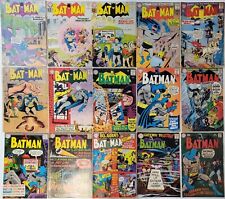 Batman Silver Age Lot (16) VG - FN  1959-69 Moldoff, Neal Adams, Mid Low  Grade  picture
