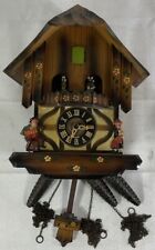 Vintage E.SCHMECKENBECHER Dancing Couples Cuckoo Clock, GERMANY Musical/Works picture