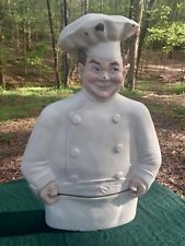 VTG OOAK Fiberglass Chef Statue Carnival SC State Fair Columbia South Carolina picture