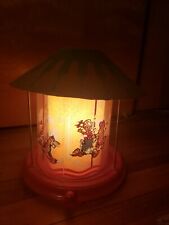RARE Vintage 1948 Red Econolite Merry Go Round Lamp #309 HARD TO FIND picture