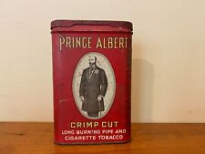 Vintage Prince Albert Crimp Cut  Pipe & Cigarette Tobacco Tin RJ Reynolds R1 picture