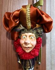 Katherine's Collection Wayne Kleski Hanging Cone Jester Doll 21