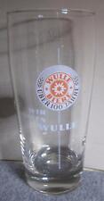 Vintage WULLE BIERE UBER 100 JAHRE WIR WOLLEN WULLE Clear Beer Glass 0.3l Drink picture