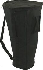Deluxe PADDED DJEMBE Latin Drum Carry Case Gig BAG - BLACK Percussion Gear New picture
