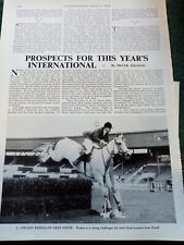 A3s  Ephemera 1970 Picture Show Jumping Nelson Pessoa  picture