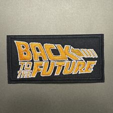 Back To The Future Patch Embroidered Logo Iron On 2x 4 Inch picture