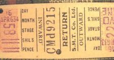 1933 antique SCOTTISH MOTOR TRACTION Co. ticket TROLLEY april 1934 picture