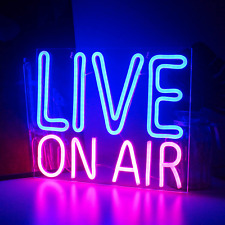 Live on Air Neon Sign, Easy to Use - Excellent For Decoration & Gift picture
