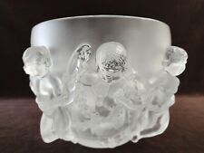NOW LALIQUE LUXEMBOURG CHERUB POOL PARTY CENTERPIECE BOWL  BEST PRICE IN TOWN picture