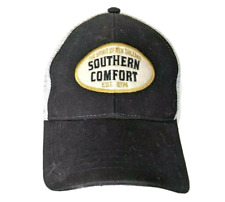 Southern Comfort Trucker Hat - Adjustable Whiskey Cap Black and White Snapback picture