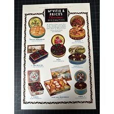 Vintage 1937 UK McVitie’s & Price’s Candies Print Ad picture
