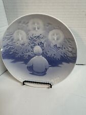 1909 BING AND GRONDAHL CHRISTMAS PLATE (has A Chip) picture
