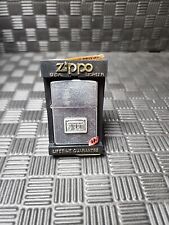 2001 Vintage Brushed Steel Zippo Lighter Bradford, PA K 01 Unstruck Pennsylvania picture