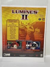 Lumines II 2 PSP 2006 Vintage Game Print Ad/Poster Official Promo Art Rare picture