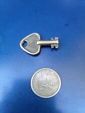 Old Miniature Double sided Brass Key picture