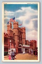 1933 Century Of Progress Chicago Worlds Fair Merrie England Vintage Postcard picture