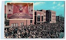 c1960’s First Baptist Church Dual View Hammond Indiana IN Unposted Postcard picture