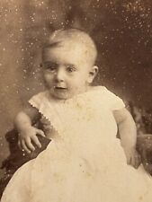 Wheeling West Virginia Cabinet Photo ID'd Vincent Keller Baby Boy c.1890 picture