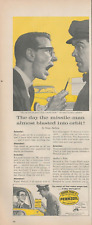 1959 Pennzoil Oil The Day The Missile-Man Almost Blasted Into Orbit Print Ad picture