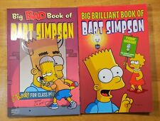 LOT - Big Bad Book & Big Brillant of Bart Simpson Comic Books picture