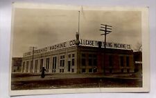 RPPC c1910 Racine WI  J.I. Case Threshing Machine Building Postcard  Wisconsin picture