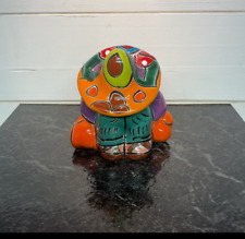 Mexican Talavera Pottery - Pancho Statue Sleeping Siesta Sombreros Man  picture