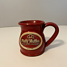Puffy Muffin Dessert Bakery & Restaurant Hand Thrown Mug/Cup Deneen Pottery 2013 picture