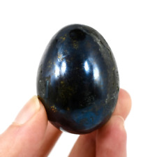 1.9in 132g RARE Covellite Crystal Egg, Peru picture